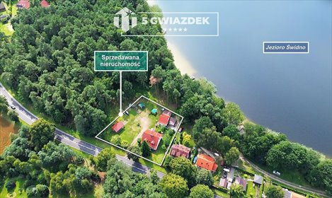 Dom nad jeziorem Świdno z możliwością wynajmu i dużą przestrzenią dom Przyjezierze