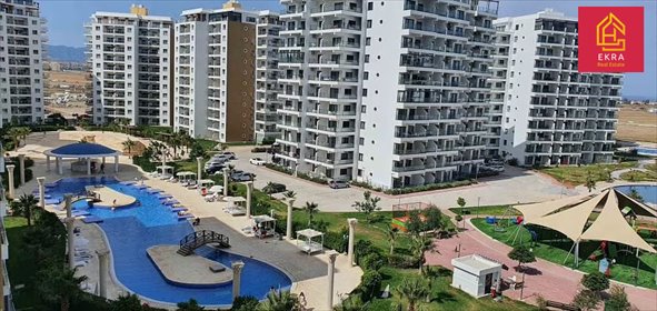 Do sprzedania nowoczesny apartament 1+1 z tarasem w Iskele Long Beach mieszkanie Iskele Long Beach, Long Beach