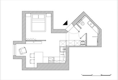 Zapraszam do mieszkania 26,8 m² w sercu Warszawy mieszkanie Warszawa, Śródmieście