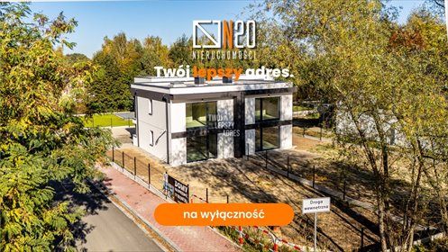 Nowoczesny dom bliźniak 105 m² z ogrodem (Zakrzów) dom Zakrzów, Brzozowa