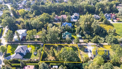 działka na sprzedaż 1401m2 działka Milanówek, Pusta