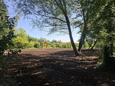 Działka 1000 m² pod dom z mediami, plan zagospodarowania. działka Brwinów