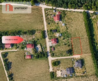 Na sprzedaż działka 950 m² z WZ i prądem w Nowej Wiosce działka Nowa Wioska