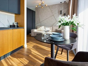 Nowoczesny 40m2 apartament z tarasem w Mokotowie mieszkanie Warszawa, Mokotów Służewiec, Cybernetyki