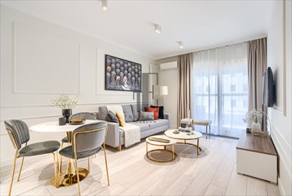 Ekskluzywne 2-pokojowe mieszkanie w Mennica Residence z dostępem do spa mieszkanie Warszawa, Wola, Grzybowska