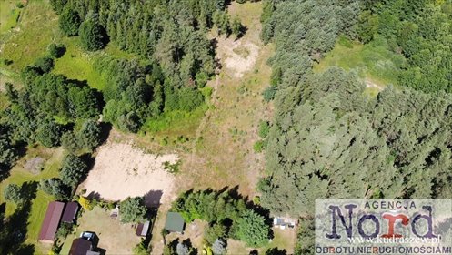 Działka 2952 m² przy jeziorze Orle - zapraszam działka Płaska
