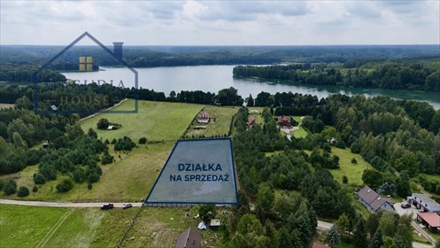 Na sprzedaż działka 35 arów nad jeziorem Głowińskim działka Osetno