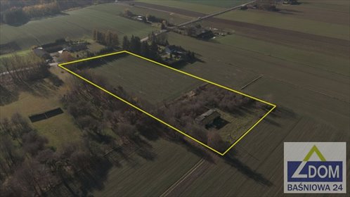 Działka inwestycyjna 13 334 m² w Gałęzowie - blisko Bychawy działka Gałęzów