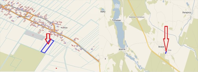 działka na sprzedaż 5100m2 działka Brzezie