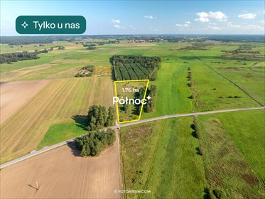działka na sprzedaż 17600m2 działka Porbady