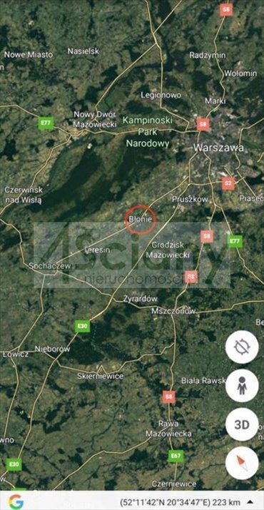 Działka inwestycyjna 11 499 m² w Błoniu - świetna lokalizacja. działka Błonie