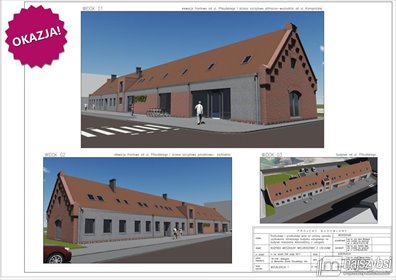 Zabytkowa cegła, 6 mieszkań, projekt rozbudowy - zapraszam dom Białogard