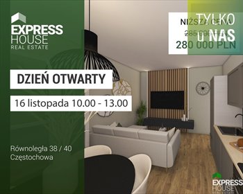 mieszkanie na sprzedaż 34m2 mieszkanie Częstochowa, Równoległa