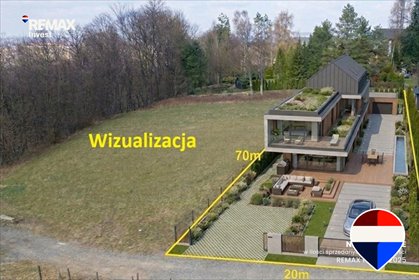 Działka 1419 m² z widokiem na góry w Bielsku-Białej działka Bielsko-Biała, Łowiecka