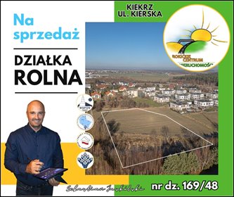 działka na sprzedaż 5879m2 działka Kiekrz, Kierska