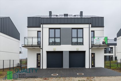 Nowoczesny bliźniak z ogrodem od 799 tys. zł dom Skórzewo, Życzliwa