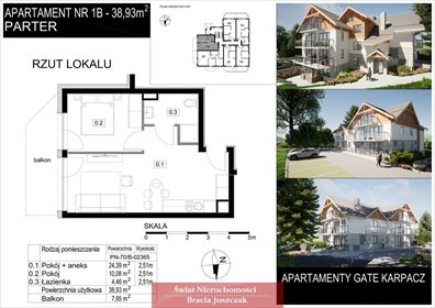 mieszkanie na sprzedaż 39m2 mieszkanie Miłków