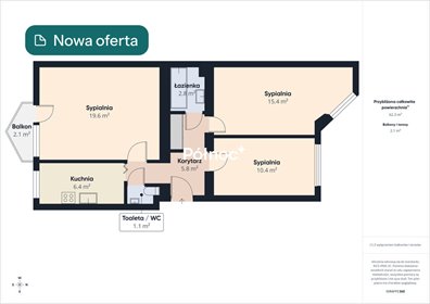 mieszkanie na sprzedaż 61m2 mieszkanie Wrocław, Śródmieście, Bolesława Chrobrego