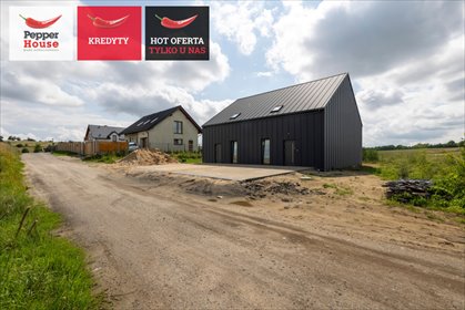 Nowoczesny energooszczędny bliźniak 163 m2 z dużą działką dom Młynek