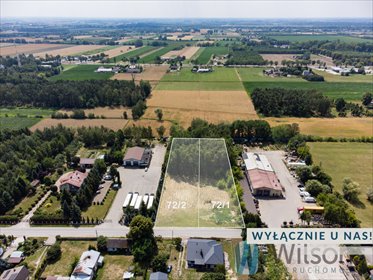 Działka 3319 m² w Zosin (strefa wielofunkcyjna) z WZ działka Zosin
