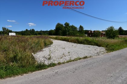 Działka z rozpoczętą budową domu 187 m² w Daleszycach. działka Daleszyce
