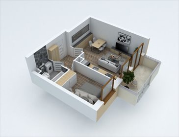 mieszkanie na sprzedaż 36m2 mieszkanie Dywity, Franciszka Hynka