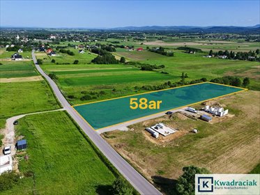 Działka z panoramicznym widokiem na Beskid Niski zapraszam działka Zręcin, Przylaski, Przylaski