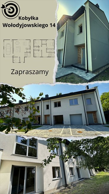 Nowoczesny segment 4 pok. z ogrzewaniem podłogowym dom Kobyłka, Wołodyjowskiego