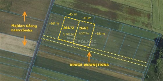 działka na sprzedaż 3100m2 działka Łaszczówka