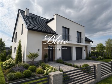 Nowoczesny dom 142m² z garażem, energooszczędny, cicho i zielono dom Dobra