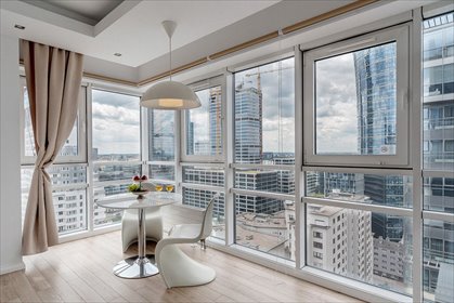 Nowoczesny apartament 50 m² w Platinum Towers polecam mieszkanie Warszawa, Wola, Grzybowska