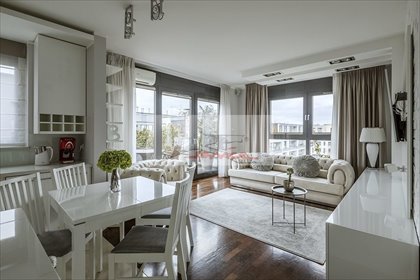 Luksusowy apartament 52 m² z tarasem w Wilanowie mieszkanie Warszawa, Wilanów, Sarmacka