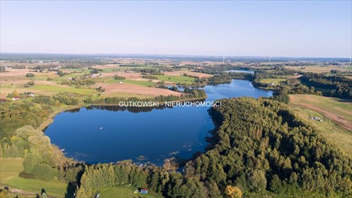 Działka nad jeziorem Studa z widokami - polecam działka Lekarty