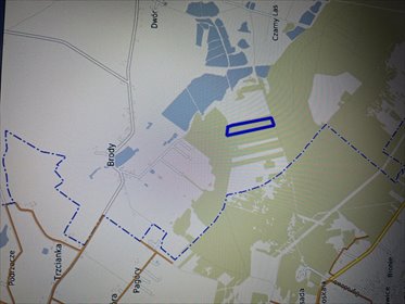 działka na sprzedaż 39390m2 działka Brody