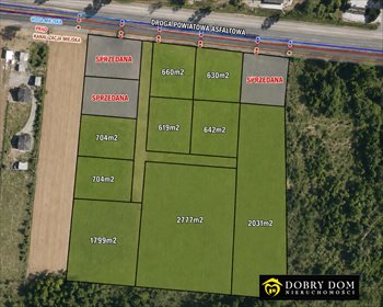 Do sprzedania działki budowlane w Surażu 655 m² działka Suraż