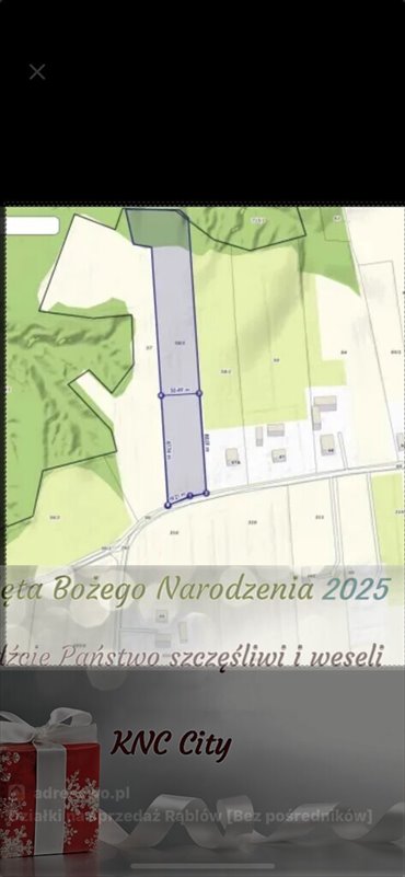 działka na sprzedaż 7632m2 działka Rąblów