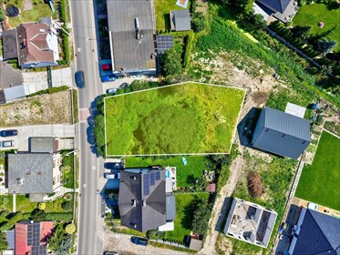 Dopiewiec: Działka 673m² | media | droga | PKP działka Dopiewiec, Kolejowa
