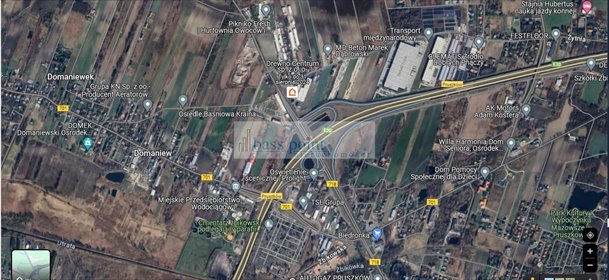 Działka usługowo-produkcyjna 16 000 m² przy A2 polecam działka Domaniew