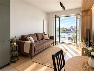 Nowoczesny apartament 38,24 m² z widokiem na Łódź - Widzew mieszkanie Łódź, Widzew, Juliana Tuwima