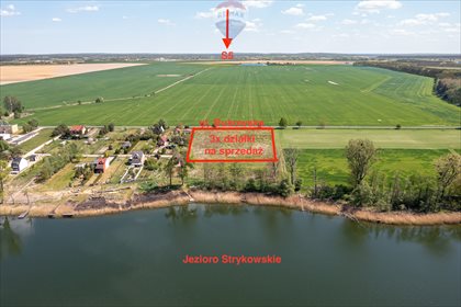 Działki rezydencjonalne nad Jeziorem Strykowskim, 2991 m2 działka Sapowice, Bukowska
