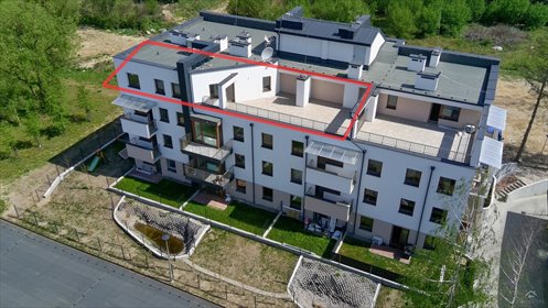 Nowoczesne 3-pokojowe mieszkanie z tarasem w Białymstoku mieszkanie Białystok, Starosielce, Klepacka