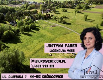 Dwie działki 38605 m² przy A4 (możliwość zabudowy i działalności) działka Gliwice