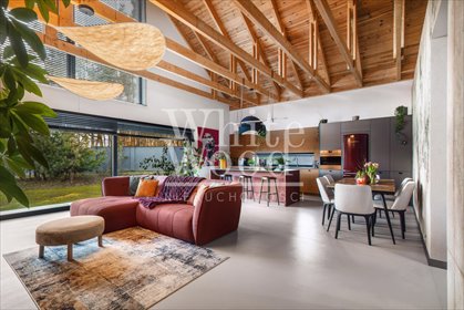 Nowoczesna stodoła 162 m² na dużej działce 2432 m2 dom Koteże, Kormorana