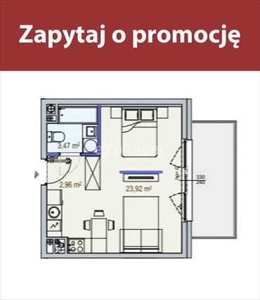 mieszkanie na sprzedaż 30m2 mieszkanie Warszawa, Mokotów, Postępu