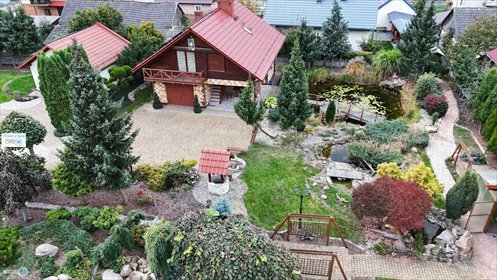 Na sprzedaż dom z bajkowym ogrodem i fotowoltaiką w Olesznie dom Włoszczowa, Oleszno