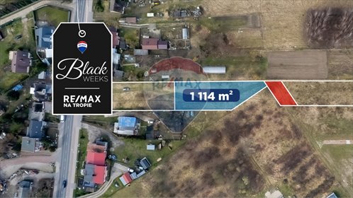 działka na sprzedaż 1114m2 działka Koszalin, Sarzyno, Połczyńska