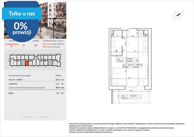 Przestronne 29,75 m2 w Bielawach – idealne dla singla mieszkanie Bydgoszcz, Bielawy, Jana Karola Chodkiewicza