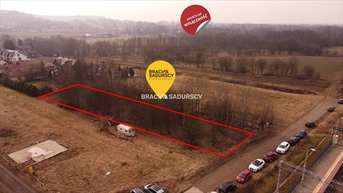 Działka budowlana na sprzedaż Kraków, Krzyżówka 1 105m2 Foto 2