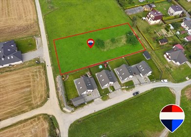 Działka budowlana 3089 m² w Jaworzu, media, zabudowa jednorodzinna działka Jaworze, Łubinowa