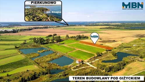Działki budowlane pod Giżyckiem (blisko jeziora Kisajno) działka Giżycko, Giżycko
